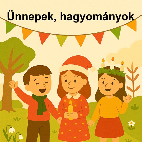 🎉 Ünnepeink és hagyományaink Népmese napja, Márton-nap, advent, farsang, Március 15.,  évzáró – iskolai hagyományaink színes világa.